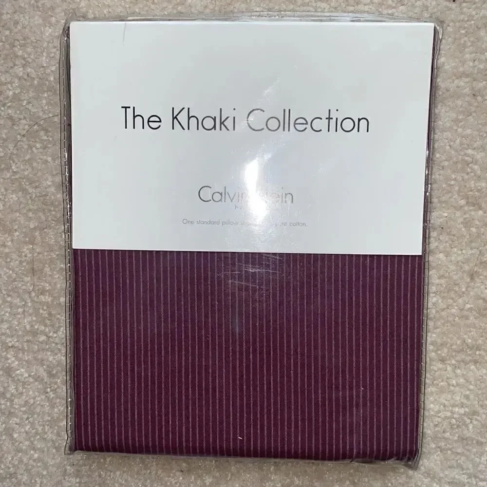 Calvin Klein “The Khaki Collection” Pillow Shams!